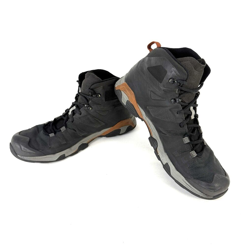 Oboz Footwear Arete Mid B-Dry Waterproof Rock Fall Men's Boot's Size US 12 Black